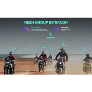 ASMAX F1 Intercomunicador Moto Bluetooth