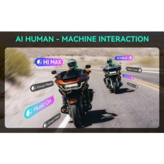 ASMAX F1 Intercomunicador Moto Bluetooth
