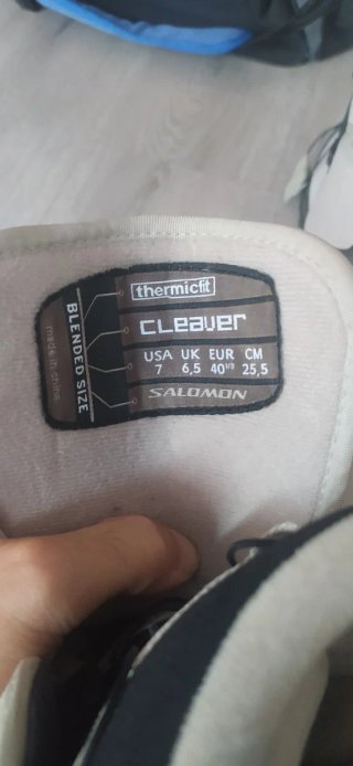 Botas de Snowboard Salomon Beige/Gris