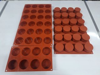 Moldes silicona repostería