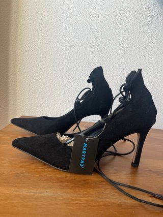 Zapatos tacón Marypaz negros talla 38