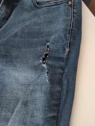 Vaqueros Slim Mujer Denim Co. Talla 40 Elásticos
