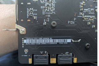 MSI GeForce GTX 1080 ARMOR 8G