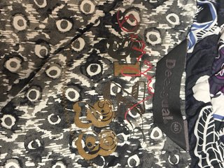 Cazadora Desigual estampada acolchada
