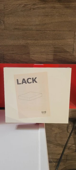 Estantería IKEA LACK blanca 30x26 cm