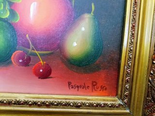 Quadro dipinto a mano ad olio su tavola firmato