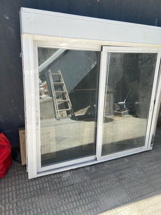 Ventana corredera aluminio 144 ancho 135 alto