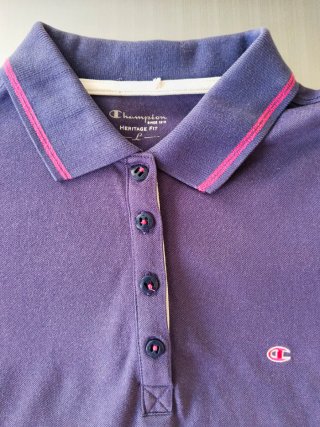 Polo chica Champion Retro Vintage Talla L