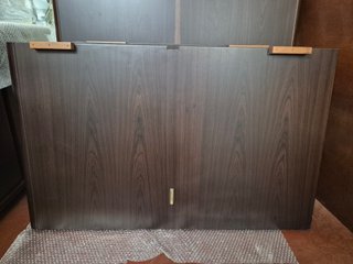 Mesa de reuniones madera y cristal