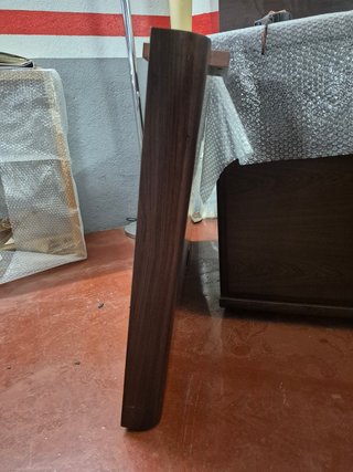 Mesa de reuniones madera y cristal