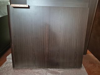 Mesa de reuniones madera y cristal