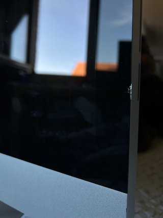 Schermo iMac Apple Argento e Nero