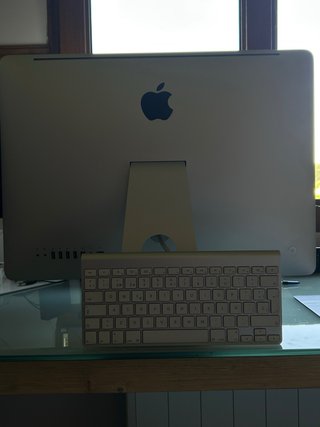 Schermo iMac Apple Argento e Nero