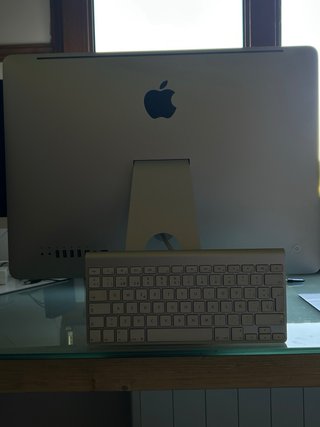 Schermo iMac Apple Argento e Nero