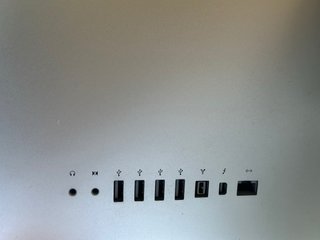 Schermo iMac Apple Argento e Nero