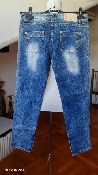 Jeans donna blu