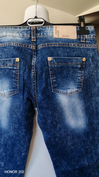 Jeans donna blu