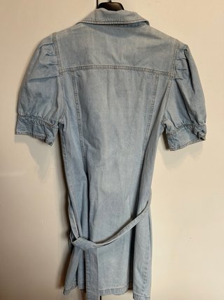 Vestito corto in denim