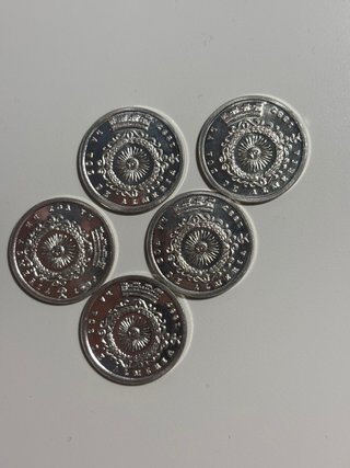 Monedas de plata - 10 unidades