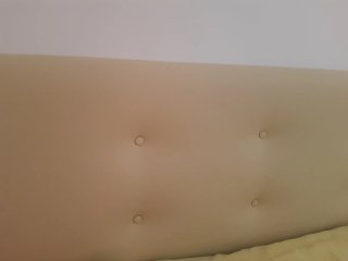 Cabecero de cama polipiel beige