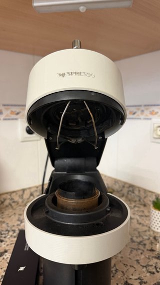 Cafetera Nespresso Vertuo Krups Blanca