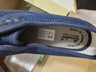 Scarpe donna blu taglia 36,  chiusura velcro