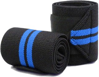 Muñequeras Hombre Muñequera B09YY3Q2X5 Agarre Culturismo, (blanca, rojo, amarillo, azul)Soporte de muñeca Pesos de la muñeca Accesorios de Gimnasio para Hombres