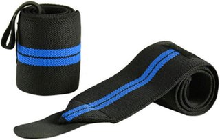 Muñequeras Hombre Muñequera B09YY3Q2X5 Agarre Culturismo, (blanca, rojo, amarillo, azul)Soporte de muñeca Pesos de la muñeca Accesorios de Gimnasio para Hombres