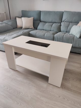 Mesa de centro moderna blanca