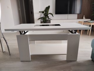 Mesa de centro moderna blanca