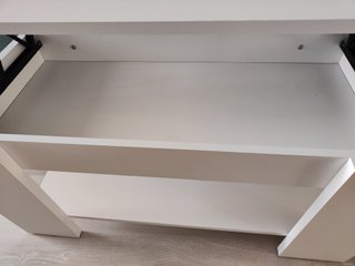 Mesa de centro moderna blanca