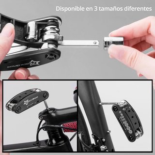 Herramienta reparacion Bicicleta Patinete ROCKBROS Multiherramienta Plegable Portátil Nuevo , ENVIO 24H