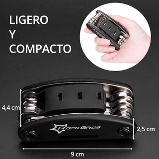 Herramienta reparacion Bicicleta Patinete ROCKBROS Multiherramienta Plegable Portátil Nuevo , ENVIO 24H