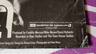 Freddie Mercury - The Great Pretender 7" Portugal