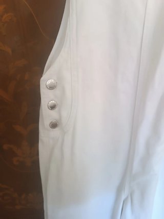 Peto vaquero blanco