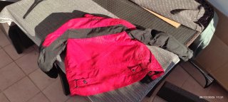 Chaqueta Moto Ducati Roja y Negra