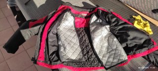Chaqueta Moto Ducati Roja y Negra