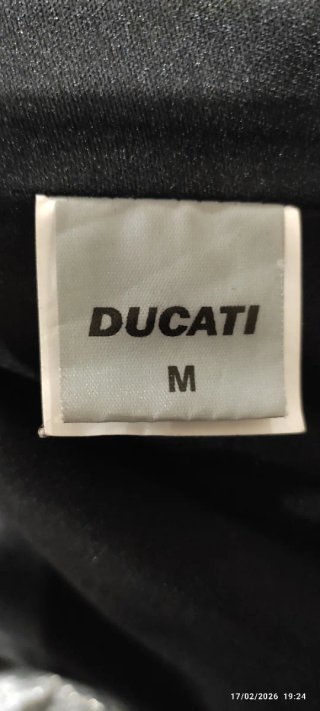 Chaqueta Moto Ducati Roja y Negra