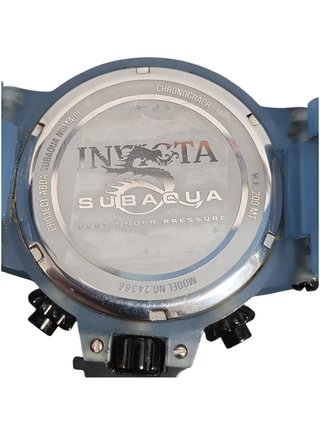 Reloj Invicta Subaqua Cronógrafo Esfera Azul