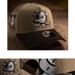 Gorra New Era Ducks Beige y Marrón