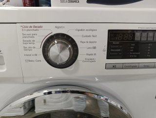 Lavadora LG 8/4kg 1400rpm