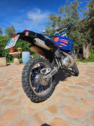 Yamaha DT 125 2T Enduro Azul/Roja