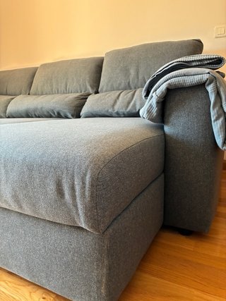 Sofá modular Ikea ESKILSTUNA azul.