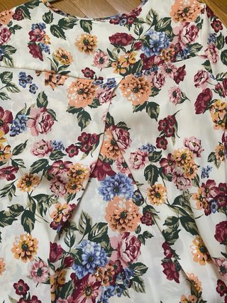 STRADIVARIUS Blusa estampada floral