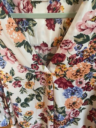 STRADIVARIUS Blusa estampada floral
