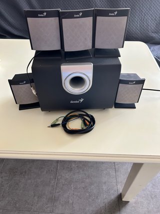 Altavoces Genius 5.1 PC Negro/Plata
