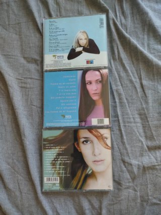 Lote 3 CDs Malú: Malú, Cambiarás, Esta Vez