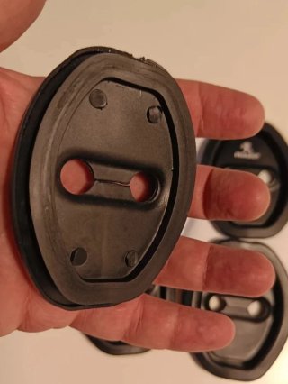 4 Embellecedores Cerradura Peugeot