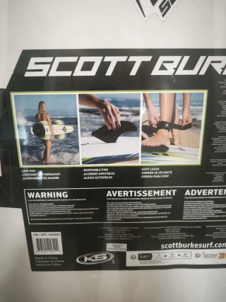 Tabla Surf Scott Burke Foamie SUP 1.70m.