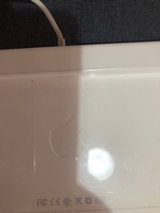 Teclado Apple USB Blanco